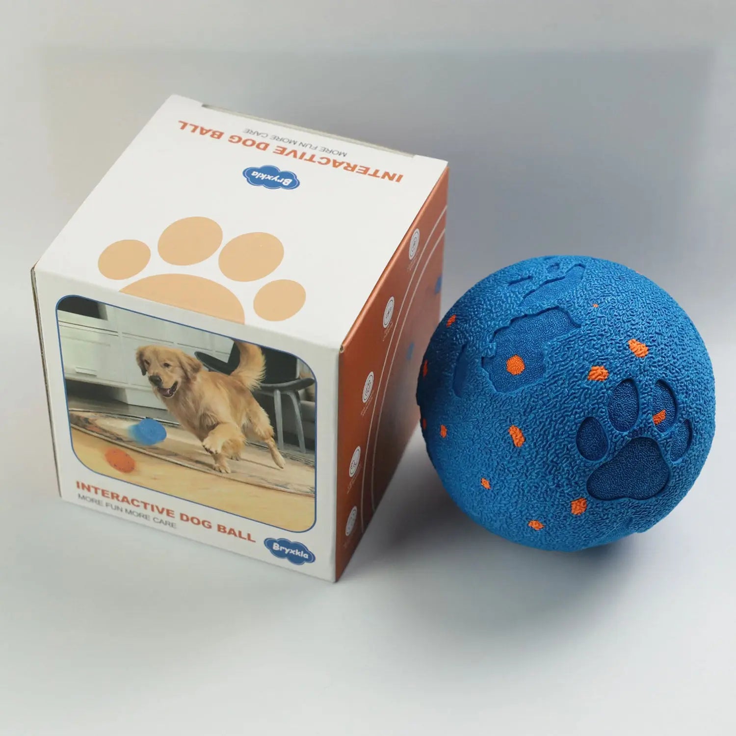 Bryxkla Interactive Dog Toys & Interactive Dog Ball for Medium/Large Dogs Bryxkla