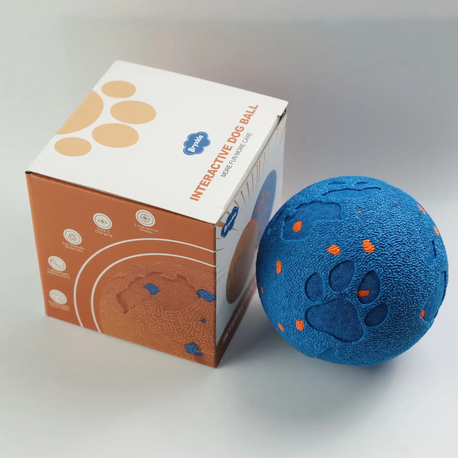 Bryxkla Interactive Dog Toys & Interactive Dog Ball for Medium/Large Dogs Bryxkla