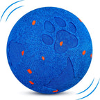 Smart Interactive Rolling Dog Ball with Auto Movement, 2 Play Modes & Smart Sensor - Durable E-TPU, IP54 Waterproof Pet Toy for Medium and Large Dogs, Low-Noise Design(Blue) bryxkla