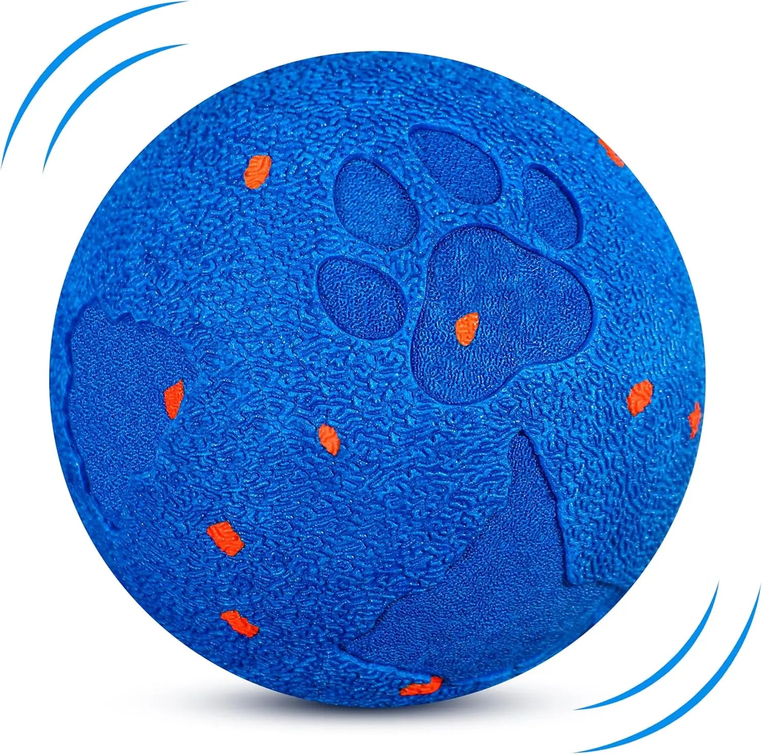 Smart Interactive Rolling Dog Ball with Auto Movement, 2 Play Modes & Smart Sensor - Durable E-TPU, IP54 Waterproof Pet Toy for Medium and Large Dogs, Low-Noise Design(Blue) bryxkla